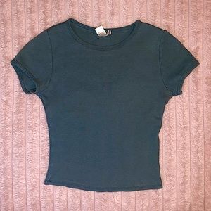Bozo dark teal top